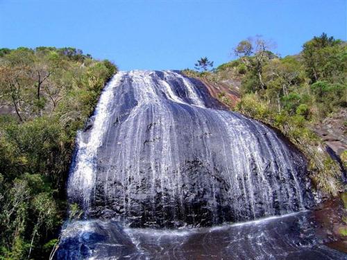 Cascata V�u de Noiva - Urubici - SC. Foto: Luiz Fernando Guglielmi