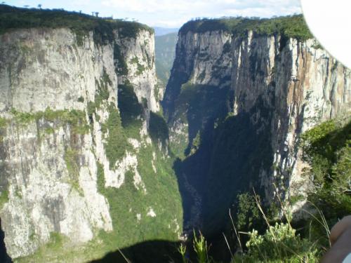 Canyon Itaimb�zinho - Cambar� do Sul - RS. Foto: Juliana Ferreira