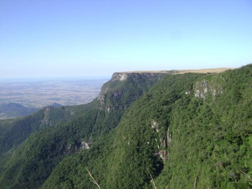 Canyon Man� Le�o. Cambar� do Sul - RS. Foto: Eduardo Bernardino